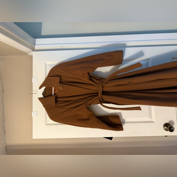 Hilary Radley Camel Trench Coat - Picture 3 of 5